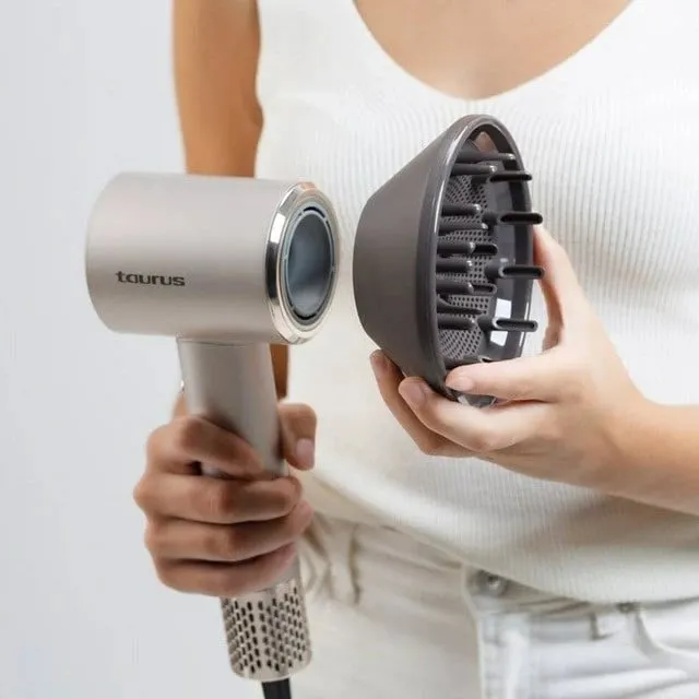 Tharëse flokësh Taurus Digital Force 1600 W, Gri - 5