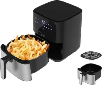 Fritezë me ajër të nxehtë Taurus AF1450XD, 5 L, e zezë, çelik inox