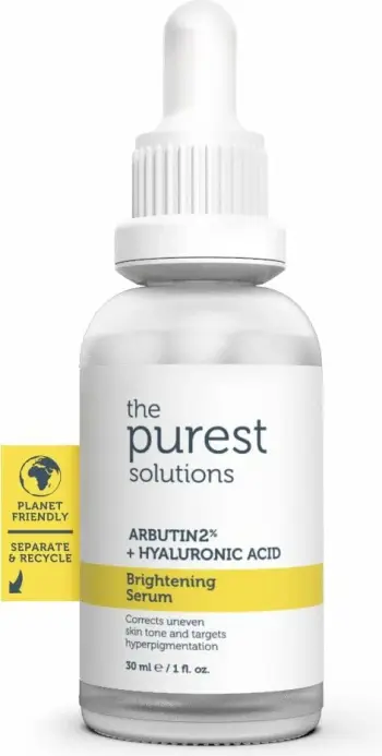 Serum ndriçues The Purest Solutions 2% Arbutin + Acidi Hialuronik, 30 ml