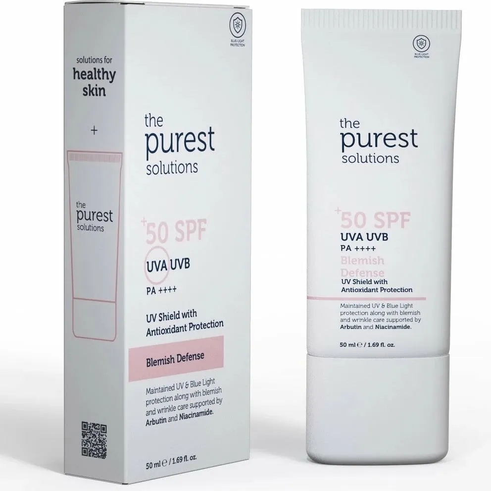 Krem kundër njollave The Purest Solutions SPF 50+ Blemish Defense, 50 ml - 2