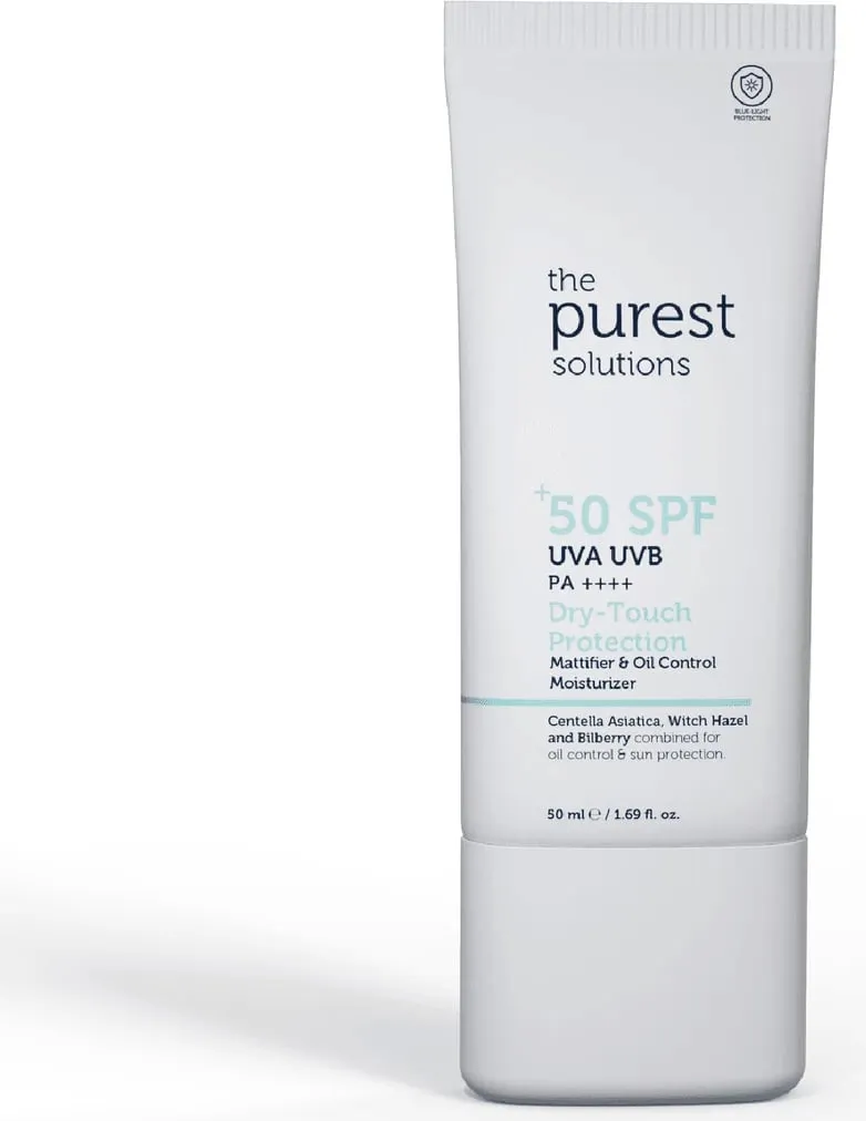 Krem për fytyrë The Purest Solutions SPF 50 Dry Touch Protection, 50 ml - 1