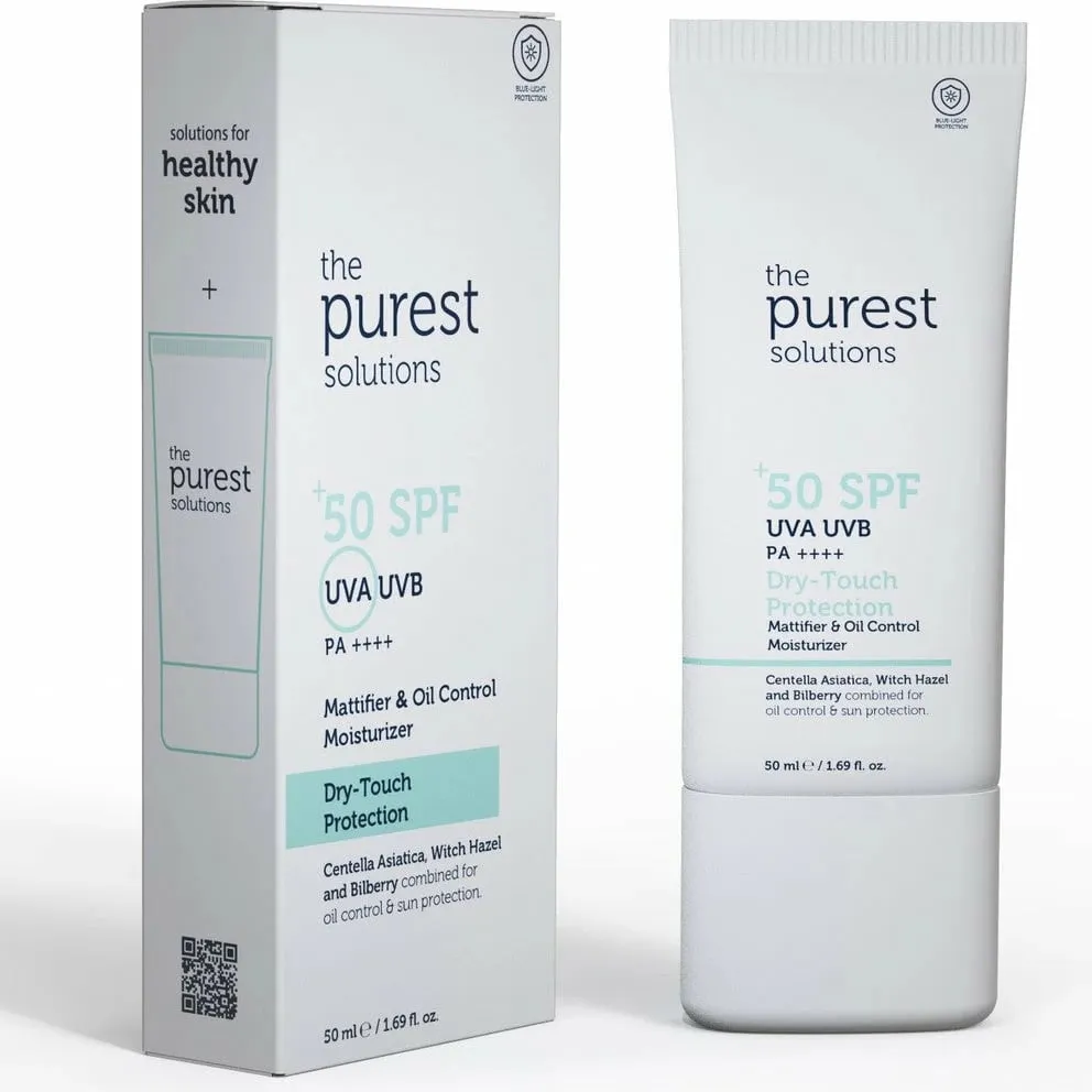 Krem për fytyrë The Purest Solutions SPF 50 Dry Touch Protection, 50 ml - 2