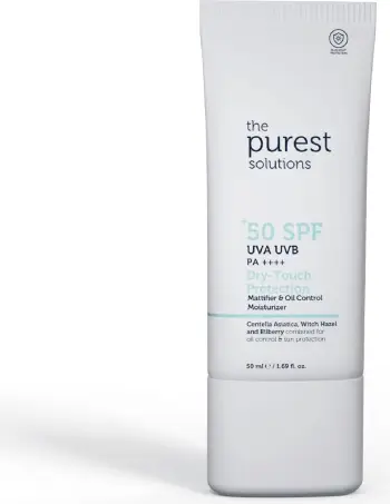 Krem për fytyrë The Purest Solutions SPF 50 Dry Touch Protection, 50 ml