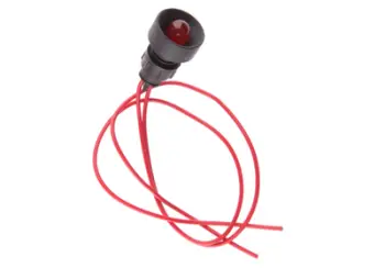 Llambë sinjalizuese Simet, 10 mm, e kuqe