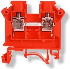 Bllok terminali Simet, 10 mm², 800 A, 57 V, i kuq