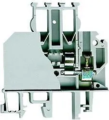 Bllok terminali me siguresë Simet ZUB 1-2.5 2.5 mm2, i hirtë - 1