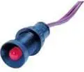 Llambë sinjalizuese Simet, 5 mm, 230 V AC / DC, e kuqe