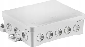 Kuti montimi sipërfaqësore Simet FASTBOX&HOOK NS9 35404102, 90x40x135mm, IP54, gri