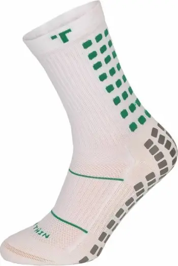 Çorape futbolli Trusox 3.0 Thin S877571, teknologji kundër rrëshqitjes, najlon pambuk, të bardha