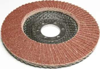 Disk i rrafshtë SILVER 125 mm P40 konveks (10052)