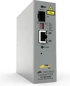 Konvertues media Allied Telesis AT-IMC2000TP/SP-980, 1000 Mbit/s, Ethernet Gigabit