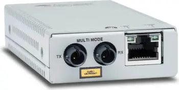 Konvertues media Allied Telesis AT-MMC2000/ST-960, 1000 Mbit/s, Gigabit Ethernet, 10Base-T, 100Base-TX, 1000Base-T, 1000Base-SX