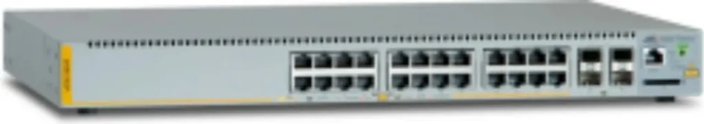 Switch Allied Telesis L2+ 24 porte Gigabit PoE+ 4 SFP, gri - 1