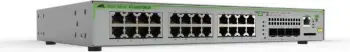 Switch Allied Telesis, 16x 10/100/1000T POE+ porta, 2x combo porta, 247W POE, një furnizim AC, EU kabllo, gri