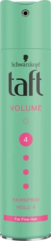 Sprej për fiksim flokësh Taft Ultra Strong 4, 250 ml, woman