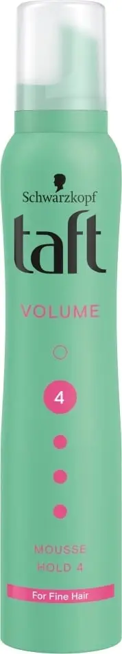 Shkumë për flokë Taft Volume hold 4, 200ml
