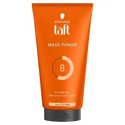 Xhel për flokë Taft Maxx power 8 72h, 150 ml - 1