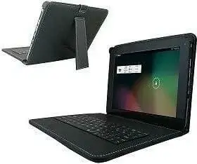 Mbështjellës me tastierë Techmade për tablet 9.7 inch, i zi