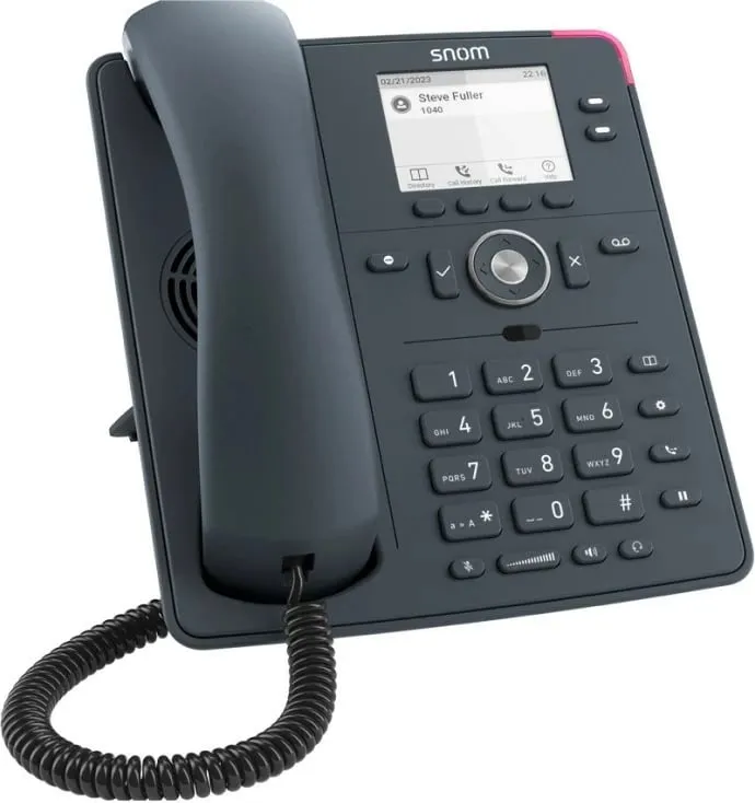 Telefon IP Snom D150, 2 linja, Gri - 1