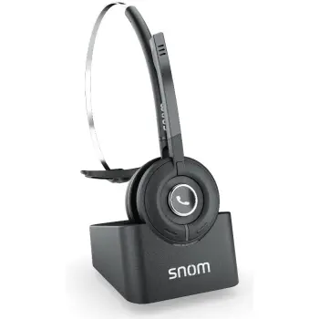 Kufje Snom A190, Wireless, Office/Call center, 45 g, E zezë