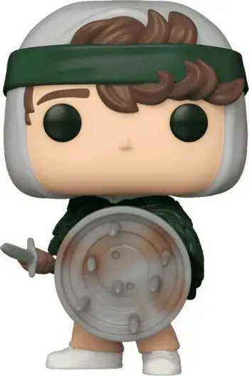 Figurë Funko Pop Stranger Things Dustin me mburojë dhe shpatë 10cm