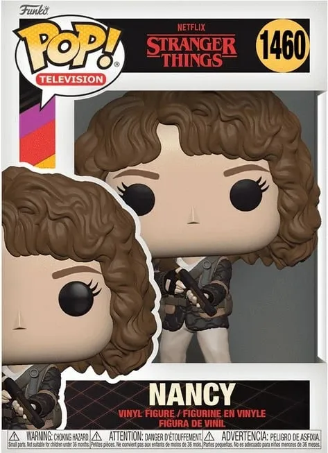 Figurë Funko Pop Stranger Things Nancy me shotgun 10cm - 2