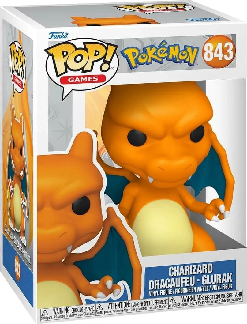 Figurë Funko Pocket Pop Pokemon Charizard 843 - 1