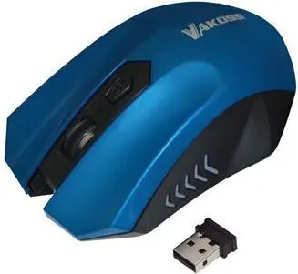 Maus Vakoss TM-658UB, wireless, USB, i kaltërt - 1