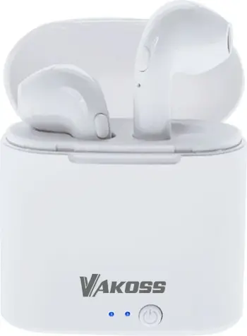 Dëgjuese Vakoss SK-832BW, Wireless, të bardha