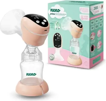 Pompe gjiri elektronike Neno Primo, wireless, bateri e rikarikueshme, rozë pastel
