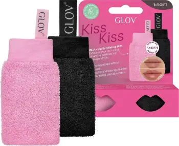 Set për peeling buzësh Glov Kiss&Kiss për femra 2 copë