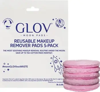 Shtresa për heqjen e makijazhit Glov Moon Pads, 5 copë