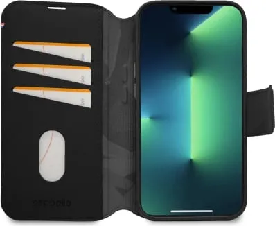 Mbështjellës Decoded Detachable Wallet për iPhone 14 Plus, lëkurë, MagSafe, i zi - 2