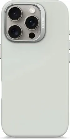 Mbështjellës silikoni Decoded për iPhone 16 Pro, MagSafe, Gri - 1
