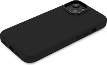 Mbështjellës Decoded për iPhone 14 Plus, lëkurë, MagSafe, zi