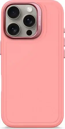 Mbështjellës Decoded AntiMicrobial Silicone Stacks me MagSafe për iPhone 16 Pro, Rozë