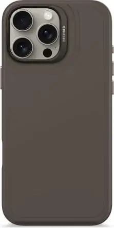 Mbështjellës Decoded AntiMicrobial Silicone Stacks me MagSafe për iPhone 16 Pro Max, Zi