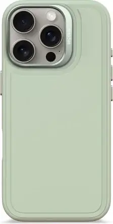 Mbështjellës Decoded AntiMicrobial Silicone Stacks me MagSafe për iPhone 16 Pro, Gjelbër