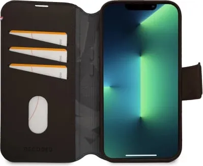 Mbështjellës Decoded Detachable Wallet për iPhone 14 Pro, lëkurë, MagSafe, Kafe - 2