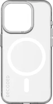 Mbështjellës Decoded për iPhone 15 Pro me MagSafe, Transparent - 1