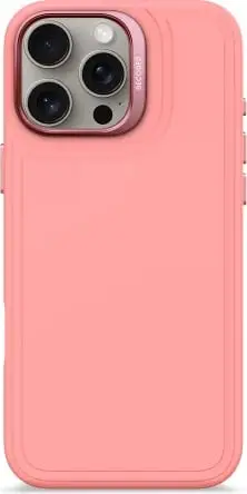 Mbështjellës Decoded AntiMicrobial Silicone Stacks me MagSafe për iPhone 16 Pro Max, Rozë