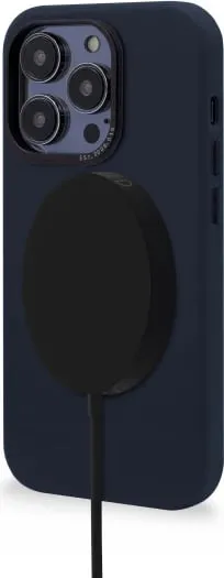 Mbështjellës Decoded për iPhone 14 Pro Max, lëkurë, MagSafe, blu - 2