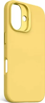 Mbështjellës Decoded AntiMicrobial me MagSafe për iPhone 16, e verdhë - 2