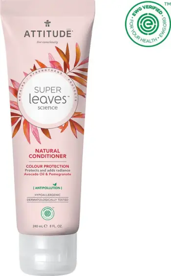 Balsam për flokë të ngjyrosura Attitude, me vaj avokado, 240 ml