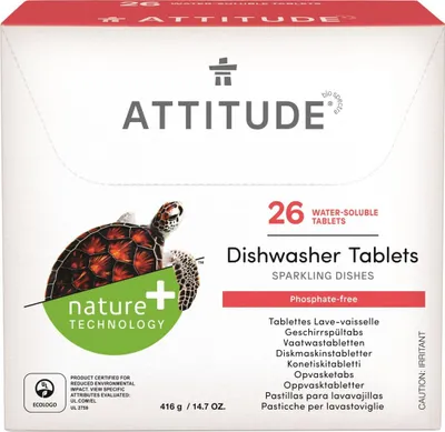 Tableta për enëlarëse Attitude, 26 copë, 520g - 1
