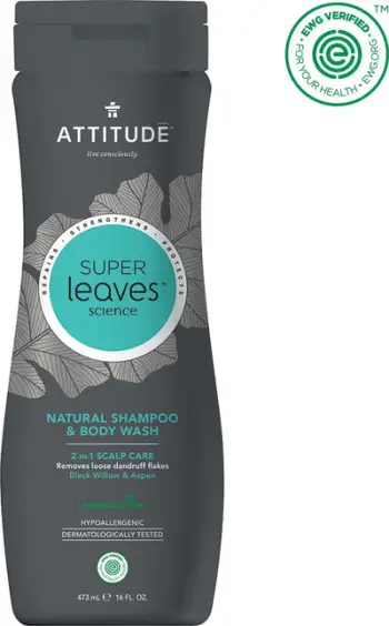 Shampon për meshkuj Attitude 2 në 1, 473ml
