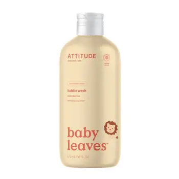 Shkumë dushi për fëmijë Attitude Baby Leaves Bubble Wash, 473 ml