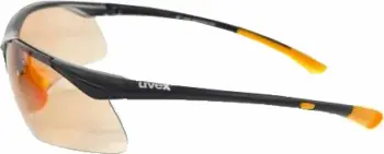 Syze sportive Uvex Sportstyle 223, mirror red S3, të zeza me portokalli