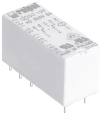 Rele elektromagnetike Relpol, 2P, 8A, 250V, IP40