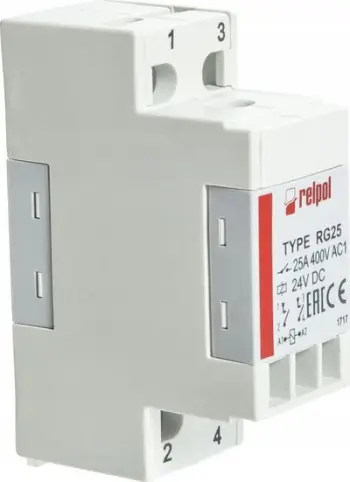 Rele industriale Relpol RG25-3022-28-3380, 2NO, 25A 400V, IP20